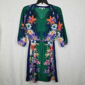 Collective concepts Hawaiian tropical print dress